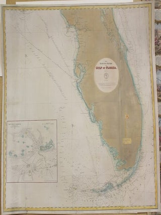 Item #M10533 The Bahama Banks and Gulf of Florida. Edward Simpson, J R. Rodgers