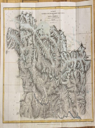 Item #M10564 Sketch Map of the Glaciers of the Mustakh Range (Trans-Indus) and Valley of Skardo &...