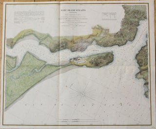 Item #M10599 Mare Island Straits California. A D. Bache, R D. Cutts, James Alden