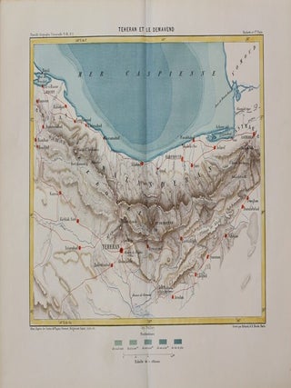 Item #M10640 Teheran Et Le Demavend. Napier, Stewart, Melgounov, Erhard