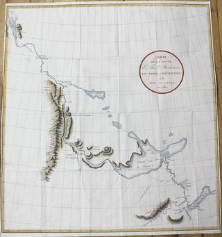 Item #M10649 Carte De La Route d' Alex.dre Mackenzie, Du Fort Chipiouyan a la Mer Glaciale, en...