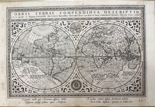 Item #M10653 Orbis Terrae Compendiosa Descriptio ex ea, quam ex Magna Universali Mercatoris...