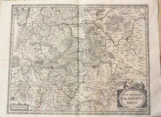 Item #M10670 Nova Descriptio Palatinatus Rheni. Johannes Janssonius