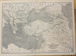 Item #M10673 Map of the Ottoman Empire, Kingdom of Greece, and the Russian Provinces on the Black...