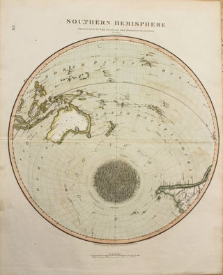 Item #M10685 Southern Hemisphere Projected on the Plane of the Horizon of London. John Thomson