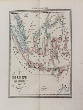 Item #M10754 Le Isole Della Sonda Borneo, Sumatra, Giava Celebes E Le Molucche. Francesco...