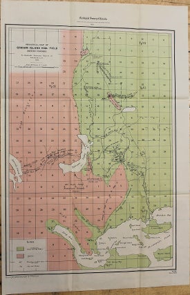 Item #M10775 Geological Map of Graham Island Coal Field British Columbia. R W. Ells, Robert Bell,...