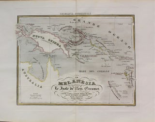 Item #M10791 La Melanesia Ossia Le Isole de Neri Oceanici (Nuova Guinea, Luigiade, Nuova Irlanda,...