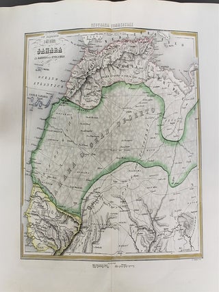 Item #M10795 Le Canarie IL Gran Deserto Di Sahara La Barberia E La Senegambia. Francesco...