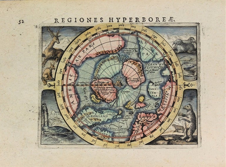 Item #M10851 Regiones Hyperboreae. Petrus Bertius.