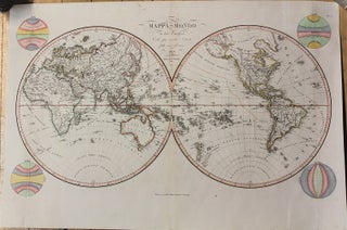 Mappa-Mondo in Due Emisferi Colle Piu Recenti Scoperte Fatte Sino All'Anno 1820.