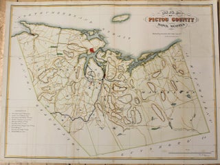 Item #M10874 Map of Pictou County Nova Scotia. Geo Hattie