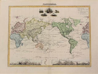 Item #M10888 Planisphere. J. Migeon
