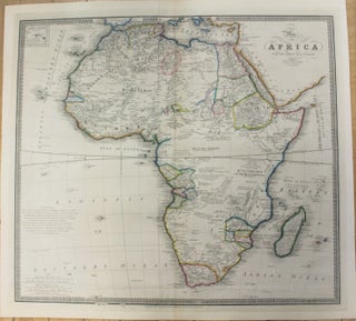 Item #M10937 Map of Africa with the latest Discoveries. James Wyld