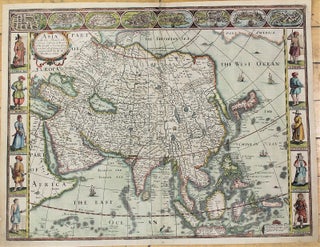 Item #M10939 Asia with the Islands adioyning described, the atire of the people, & Townes of...