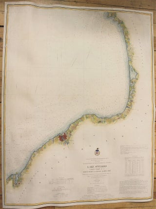 Item #M10971 Lake Ontario. Coast Chart No.2Stony Point to Little Sodus Bay. Major C. B Comstock