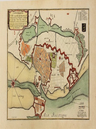 Item #M10974 Copenhague, Ville Capitale du Royaume de Dannemarq et Sejour ordinaire du Roy....