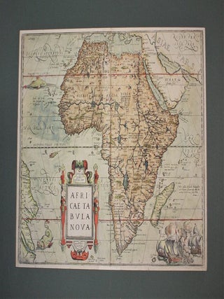 Item #M10980 Africae Tabula Nova. Abraham Ortelius