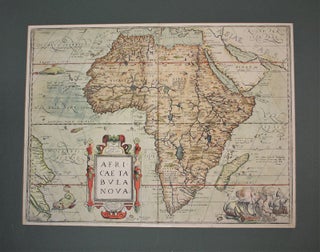Item #M10980 Africae Tabula Nova. Abraham Ortelius