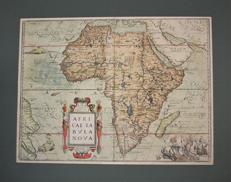 Item #M10980 Africae Tabula Nova. Abraham Ortelius.