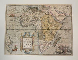 Item #M10981 Africae Tabula Nova. Abraham Ortelius