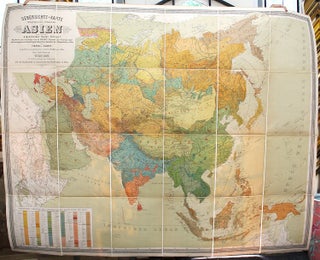 Item #M10985 Uebersichts-Karte der ethnographischen Verhaltnisse von Asien und von den...