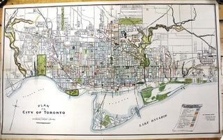 Item #M11017 Plan of the City of Toronto. City Engineers Office