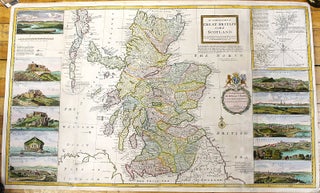 Item #M11020 The North Part of Great Britain called Scotland. Herman Moll