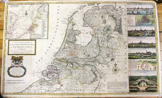 Item #M11021 A New and Exact Map of the United Provinces, or Netherlands & c. Herman Moll