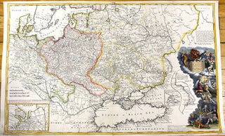 To His Most Serene and August Majesty Peter Alexovitz Absolute Lord of Russia &c. This Map of...