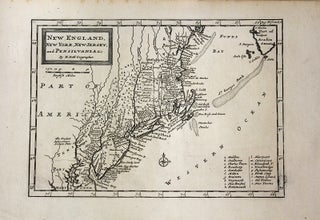 Item #M11060 New England, New York, New Jersey, and Pensilvania & c. Herman Moll