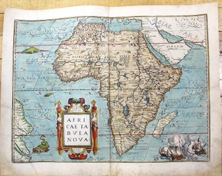 Item #M11064 Africae Tabula Nova Edita Ant: Verpiae 1570. Abraham Ortelius