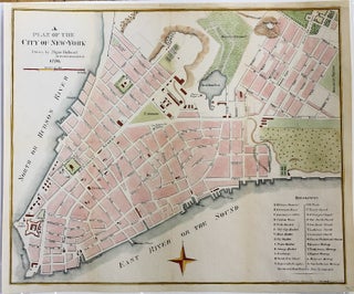 Item #M11068 A Plan of the City of New-York.Drawn by Major Holland Surveyor General 1776. D...