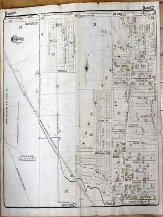 Item #M11104 Atlas City of Toronto Plate 122 (Forest Hill Roada, Eglinton Ave.West, Dunfield...
