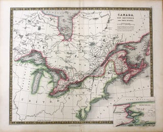 Item #M11106 Canada, New Brunswick and Nova Scotia. J. Dower