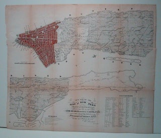 Item #M1113 This map of the City of New York and Island of Manhattan as laid out by the...