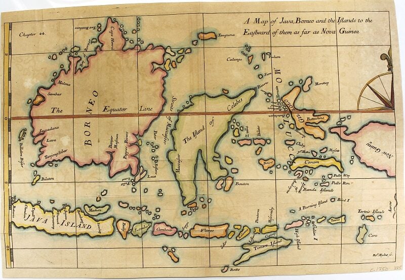 A Map of Java, Borneo and the Islands to the Eastward of them as far as ...