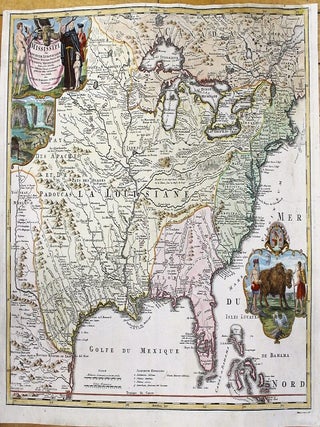 Item #M11155 Amplissimae Regionis Mississipi Seu Provinciae Ludovicianae. Johann Baptist Homann
