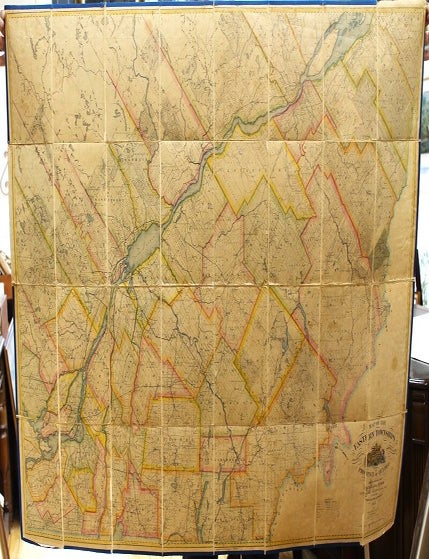 Item #M11175 Map of the Eastern Townships and Adjacent Portions of the Province of Quebec from the Surveys of the Geological Corps Alfred R.C. Selwyn. Alfred R. C. Selwyn.