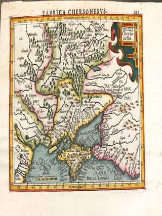 Item #M11236 Taurica Chersonesus. Gerhard Mercator, Jodocus Hondius