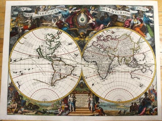 Item #M11284 Mappe-Monde ou Description Generale du Globe Terrestre et Aquatique. / Nova Orbis...