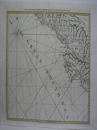 Item #M1130 Part of the Provinces of Costa-Rica and Nicaragua with the Lagunas. By Thos. Jefferys...