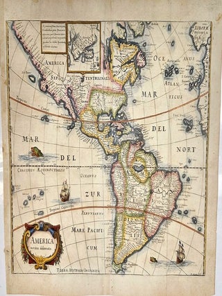 Item #M11322 America Noviter Delineata. Matthaus Merian