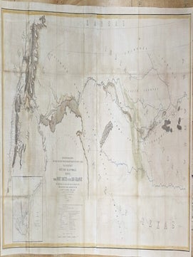 Item #M11329 Map No.1 From Fort Smith to the Rio Grande.Sketch of Rio Pecos at Anton Chico....