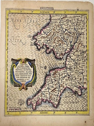 Item #M11343 Angleterre Cornubia, Devonia, Somersetus, Dorcestria, Wiltonia, Glocestria....