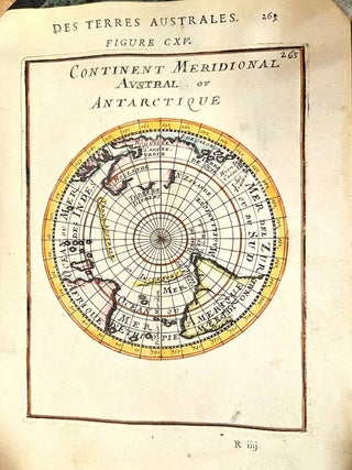 Item #M11359 Des Terres Australes.Continent Meridional Austral ou Antarctique.. Allain...
