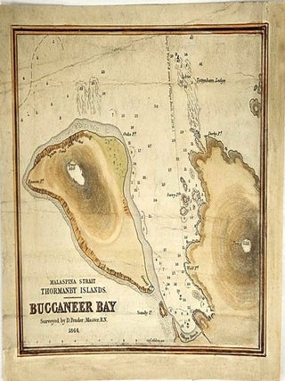 Malaspina Strait. Thormanby Islands. Buccaneer Bay