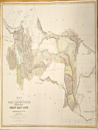 Map of a Reconnoissance between Fort Leavenworth on the Missouri River, and the Great Salt Lake...