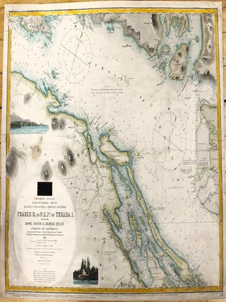 North America-West Coast. Strait of Georgia-Sheet I. Between Vancouver I. & British Columbia....