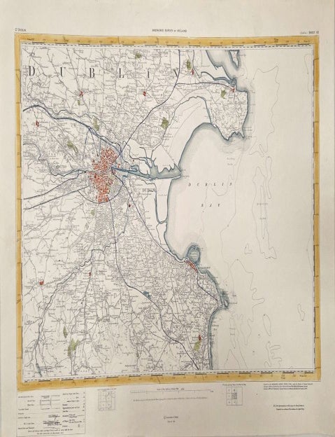 Item #M11426 Dublin. Capt Leach, Lieut Colonel H. James, Colonel Duncan A. Johnston.
